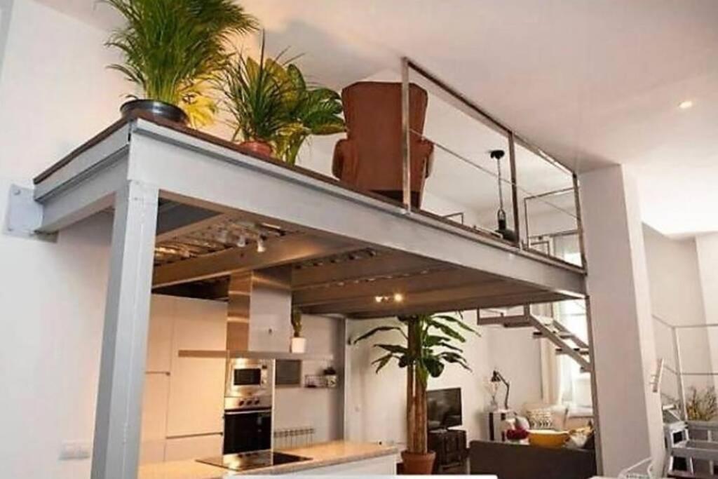 Lujoso Loft A 2Min A Pie Del Casco Historico Apartment Seville Luaran gambar